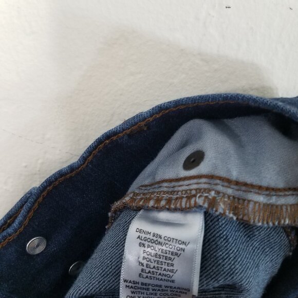 LOFT High Waist Skinny Stretch Jeans Blue Size 24/00 - Picture 8 of 8